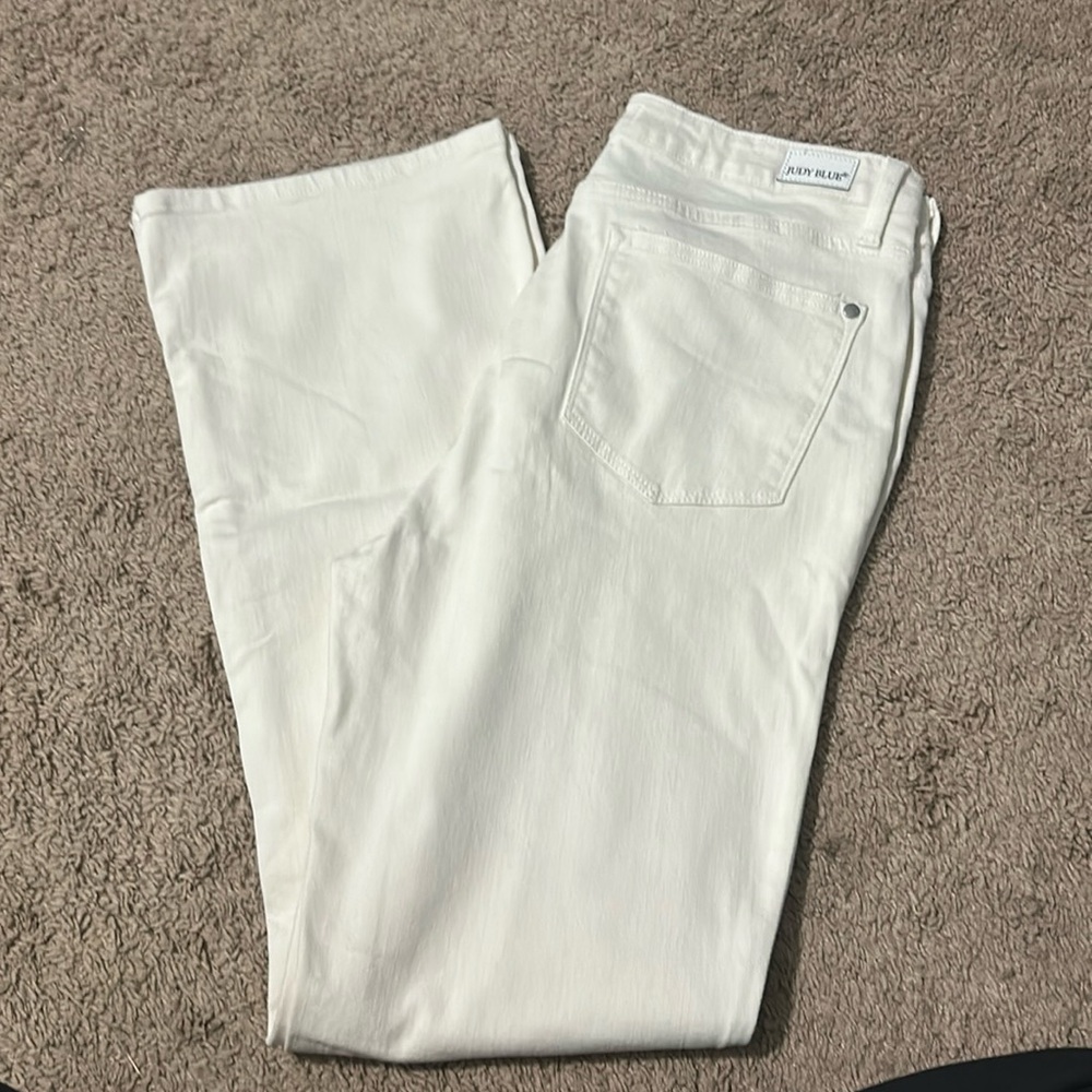 White Bootcut Judy Blue